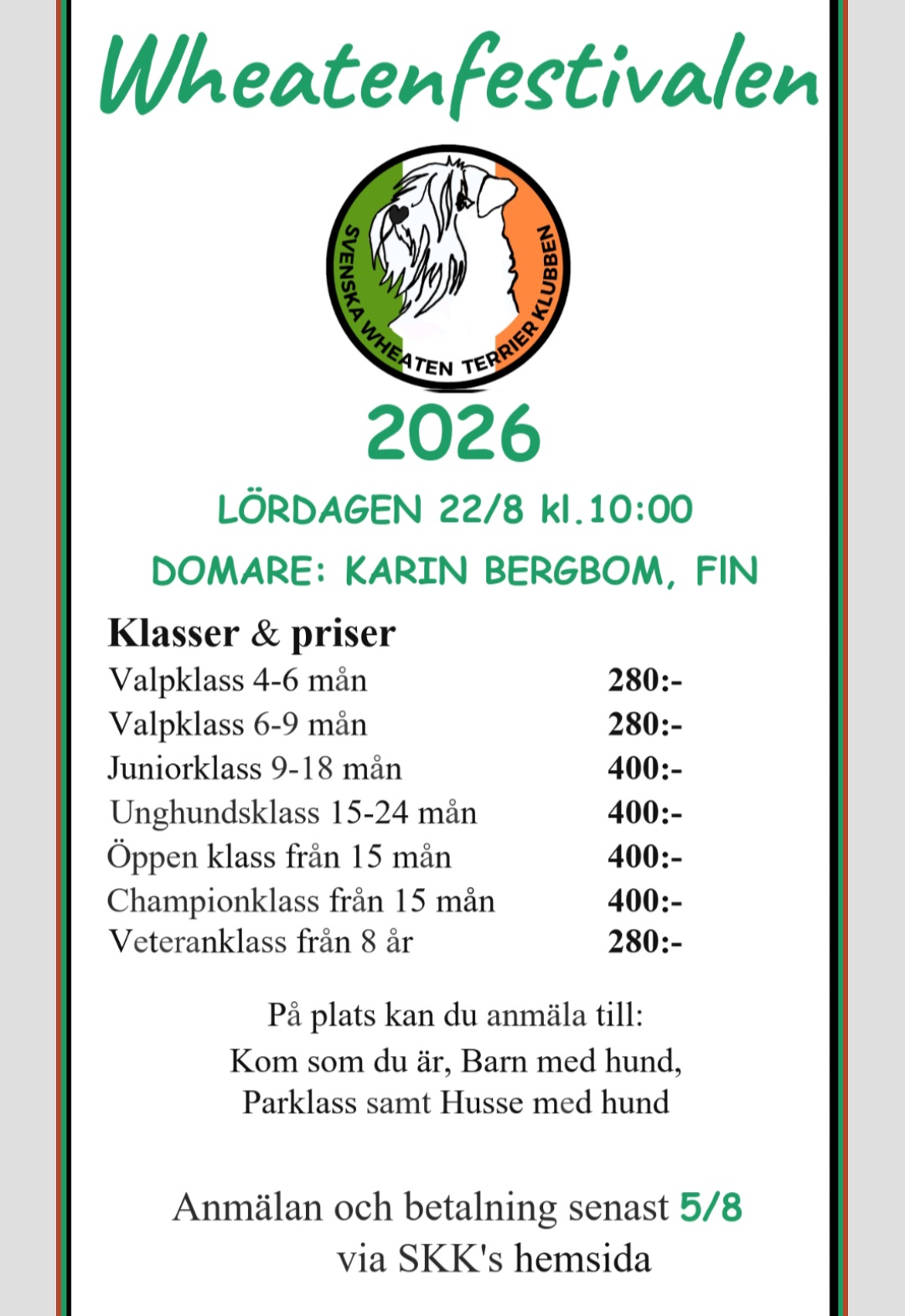Wheatenfestivalen, Ebhörna, Bastmora